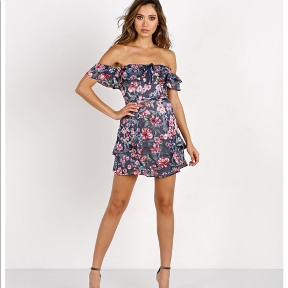 For Love and Lemons Flora off shoulder dress - Picture 1 of 5